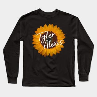 'Tyler Alexis' Sunflower design Long Sleeve T-Shirt